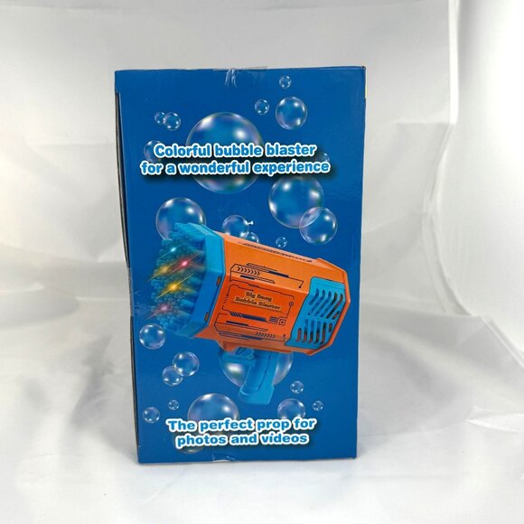 Big Bang Bubble Blaster With Rechargeable Battery & Lights  Colorful Play Fun - Picture 5 of 6